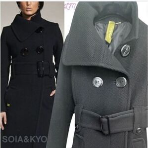 Soia & Kyo Women's Black Coat